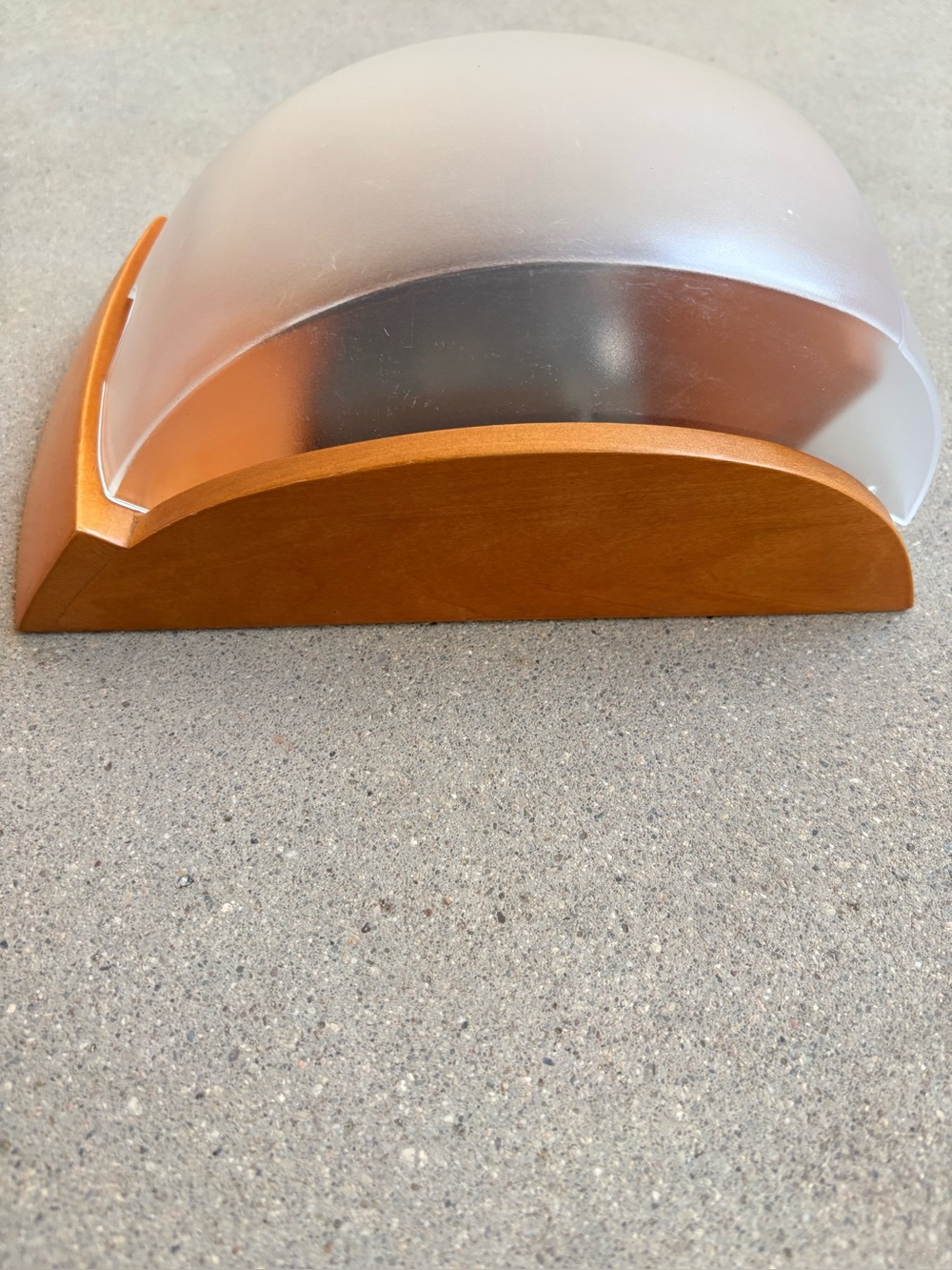 Rare Vintage Rolodex Card File Wood Frosted Plastic Lid Eldon Products - Picture 4 of 6